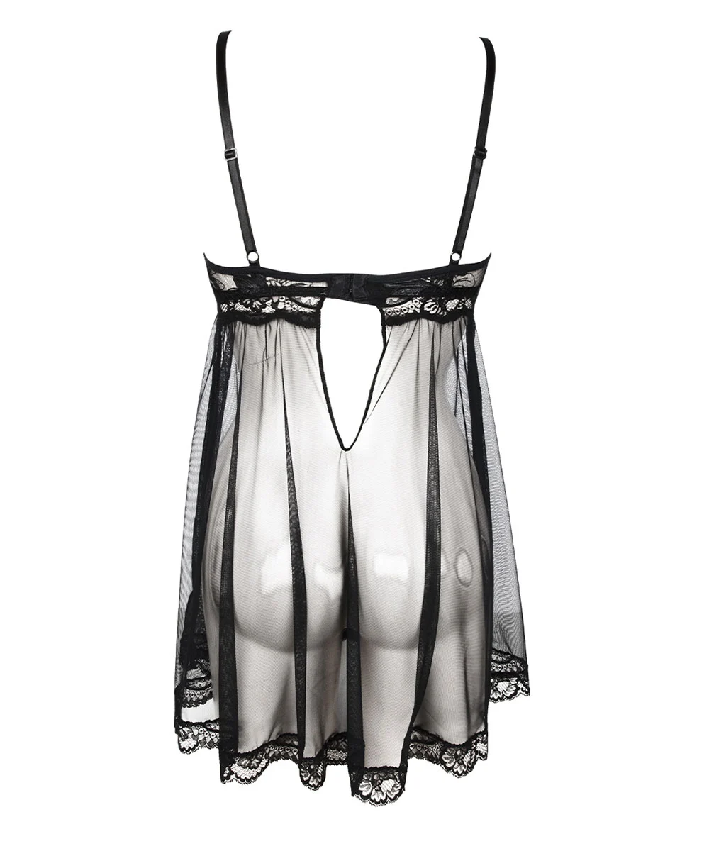 Nuisette Babydoll Sexy Lise Charmel De La Collection Lingerie De Charme Glamour Couture. 10 Nuisette Babydoll Sexy Lise Charmel De La Collection Lingerie De Charme Glamour Couture. – Image 8