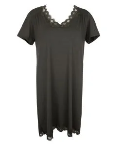 ANTIGEL DE LISE CHARMEL Nuisette Manches Courtes Collection Homewear Simply Perfect En Coloris Éclat Aventure (=kaki) De Chez Antigel Par Lise Charmel.