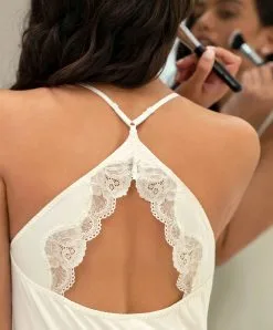 ANTIGEL DE LISE CHARMEL Nuisette Sexy Collection Daily Paillette Coloris Nacre De Chez Antigel Par Lise Charmel. -SOUTIEN-GORGE Soldes Boutique Nuisette sexy Antigel de Lise Charmel daily paillette nacre ELH1255 NP fashion 4