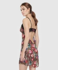 Nuisette Sexy Lise Charmel Collection Corolle Fauve Coloris Corolle Félin. -SOUTIEN-GORGE Soldes Boutique Nuisette sexy Lise Charmel corolle fauve corole felin ALG1214 CF dos