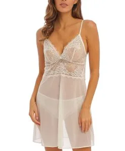 Wacoal Nuisette Sexy De La Collection Lace Perfection, Coloris Gardenia (=ivoire).