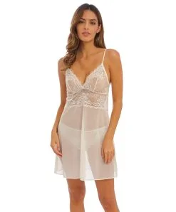 Wacoal Nuisette Sexy De La Collection Lace Perfection, Coloris Gardenia (=ivoire). 9 Wacoal Nuisette Sexy De La Collection Lace Perfection, Coloris Gardenia (=ivoire). -SOUTIEN-GORGE Soldes Boutique Nuisette sexy Wacoal Lace Perfection gardenia ivoire WE135009 GAD 104