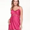 Nuisette Sexy Satinée "Orchid" Collection Nightwear De Chez Lingadore. -SOUTIEN-GORGE Soldes Boutique Nuisette sexy satinee Orchid Lingadore Lingadore nightwear fuchsia 6819CH 31 ORCH 1