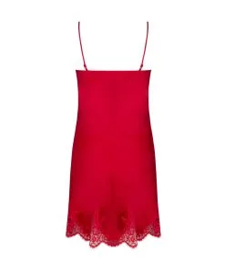 Nuisette Charme En Soie Lise Charmel Collection Splendeur Soie, Coloris Rouge. -SOUTIEN-GORGE Soldes Boutique Nuisette soie charme Lise Charmel Splendeur soie rouge rouge ALC1080 RS 1002