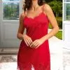 Nuisette Charme En Soie Lise Charmel Collection Splendeur Soie, Coloris Rouge. -SOUTIEN-GORGE Soldes Boutique Nuisette soie charme Lise Charmel Splendeur soie rouge rouge ALC1080 RS fashion 1