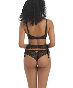Porte-jarretelles De La Collection Temptress De Chez Freya Lingerie.  -SOUTIEN-GORGE Soldes Boutique Porte jarretelles Freya temptress noir AA400191 BLK 2