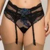 Porte-jarretelles Ultra-sexy En Dentelle De Calais Collection Nuit Élégance De La Marque De Lingerie Française Lise Charmel.