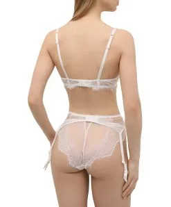 Porte-jarretelles Ivoire De La Collection Orchidée Beauté Par La Marque De Lingerie Lise Charmel. -SOUTIEN-GORGE Soldes Boutique Porte jarretelles Lise Charmel orchidee beaute ecru nacre ACG4762 EN 504