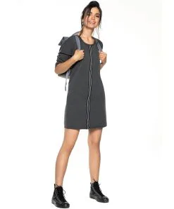 ANTIGEL DE LISE CHARMEL Robe Sport Collection Coach Moi En Coloris "gris Sporty" De Chez Antigel Par Lise Charmel. -SOUTIEN-GORGE Soldes Boutique Robe Antigel de Lise Charmel Coach Moi gris sporty gris chine FLG7189 GS fashion 2