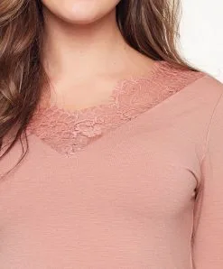 Robe De Nuit "Caffe Latte" Collection Nightwear De Chez Lingadore. -SOUTIEN-GORGE Soldes Boutique Robe de nuit Caffe Latte Lingadore Lingadore nightwear sienna 6907DR 87 LATE 4