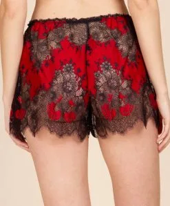 Short Noir Et Rouge Collection Invitation Sexy De Chez Lise Charmel. -SOUTIEN-GORGE Soldes Boutique Short Lise Charmel Invitation Sexy noir et rouge sexy flash ALG0190 SF 1