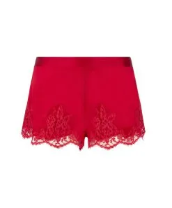 Short En Soie Lise Charmel Collection Splendeur Soie, Coloris Rouge. -SOUTIEN-GORGE Soldes Boutique Short en soie Lise Charmel Splendeur soie rouge rouge ALC0180 RS 1001