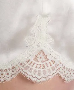 Short En Soie Aubade Collection Nightwear De Luxe Toi Mon Amour (ex. Soie D'Amour) Coloris Nacre. -SOUTIEN-GORGE Soldes Boutique Short en soie Soie d Amour Aubade nacre MS61 NACR 4