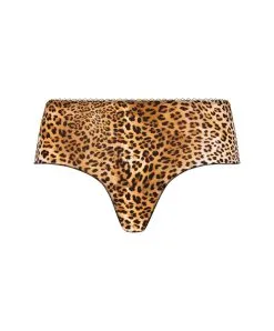 ANTIGEL DE LISE CHARMEL Shorty Collection Libre Panthère Coloris Fauve Et Noir De Chez Antigel Par Lise Charmel. -SOUTIEN-GORGE Soldes Boutique Shorty Antigel de Lise Charmel Libre Panthere fauve et noir panthere ECH0438 FN 10