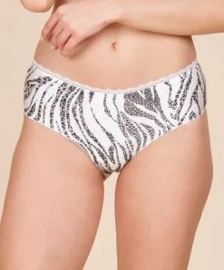 Shorty Antigel De Lise Charmel Collection Zèbre Rebelle. -SOUTIEN-GORGE Soldes Boutique Shorty Antigel de Lise Charmel zebre rebelle noir et blanc ECG0498 ZL 5