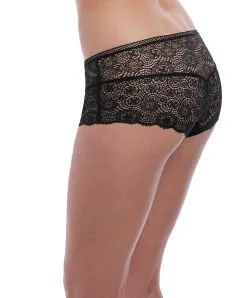 Shorty Transparent Collection Expression De Chez Freya Lingerie. -SOUTIEN-GORGE Soldes Boutique Shorty Freya Expression noir AA5496 BLK profil