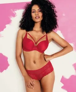 Shorty De La Collection Temptress De Chez Freya Lingerie. -SOUTIEN-GORGE Soldes Boutique Shorty Freya temptress rouge AA400180 CHE 5