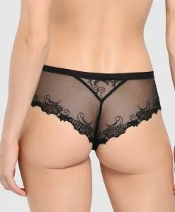 Shorty Collection De Lingerie Permanente Dressing Floral De Chez Lise Charmel, Coloris Noir. 9 Shorty Collection De Lingerie Permanente Dressing Floral De Chez Lise Charmel, Coloris Noir. -SOUTIEN-GORGE Soldes Boutique Shorty Lise Charmel Dressing Floral noir ACC0488 NO 507