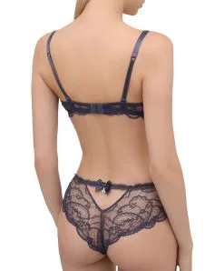 Shorty Lise Charmel Collection Soir De Venise Coloris Gris Venise GV (8148).  -SOUTIEN-GORGE Soldes Boutique Shorty Lise Charmel Soir de Venise Gris venise ACA0403 GV 1002