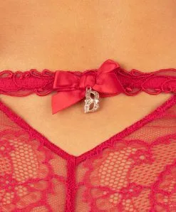 Shorty Rouge De La Collection Permanente Soir De Venise Par Lise Charmel. 7 Shorty Rouge De La Collection Permanente Soir De Venise Par Lise Charmel. -SOUTIEN-GORGE Soldes Boutique Shorty Lise Charmel Soir de Venise Rouge venise ACA0403 RV 2