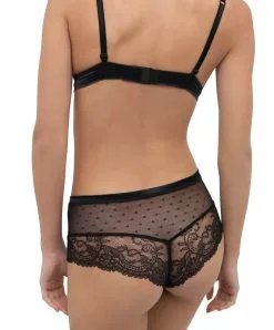 Shorty Sexy Ligne Soirée Libertine De La Marque De Lingerie Française Lise Charmel.  -SOUTIEN-GORGE Soldes Boutique Shorty Lise Charmel Soiree libertine noir ACG0450 NO 4
