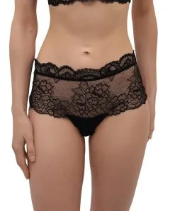 Shorty Ligne Sublime En Dentelle De La Marque De Lingerie Française Lise Charmel.  -SOUTIEN-GORGE Soldes Boutique Shorty Lise Charmel Sublime en dentelle noir ACH0413 NO 501