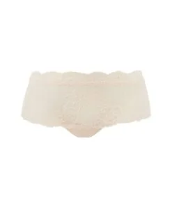 Shorty Ligne Sublime En Dentelle De La Marque De Lingerie Française Lise Charmel, Coloris Nude Sublime. -SOUTIEN-GORGE Soldes Boutique Shorty Lise Charmel Sublime en dentelle nude sublime chair ACH0413 NS 10