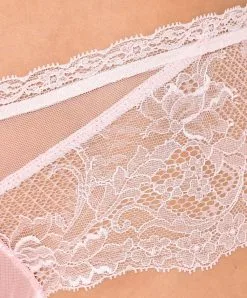 Shorty Collection Fleur Citadine De La Marque De Lingerie Française Lise Charmel.   -SOUTIEN-GORGE Soldes Boutique Shorty Lise Charmel fleur citadine pink rose poudre ACG0421 PC 3