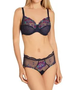 Shorty Collection Magie Saphir De La Marque De Lingerie Française Lise Charmel. -SOUTIEN-GORGE Soldes Boutique Shorty Lise Charmel magie saphir eclosion ACH0411 ES 502