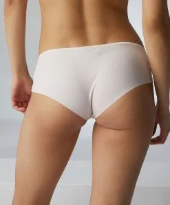 Simone Perele Shorty Simone Pérèle Collection De Lingerie Permanente Andora Coloris Poudre.  -SOUTIEN-GORGE Soldes Boutique Shorty Simone Perele Andora poudre rose pastel 131637 383 2