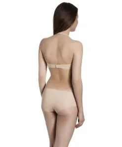 Simone Perele Shorty  Inspiration De Chez Simone Pérèle Forme Bandeau En Maille Microfibre "lotion Touch" Légère Et Ultra-confortable. -SOUTIEN-GORGE Soldes Boutique Shorty Simone Perele Inspiration Peau 12W630 709 4
