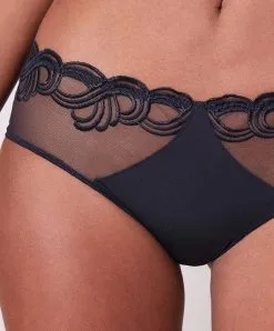 Simone Perele Shorty Collection Surprenante De Chez Simone Pérèle. -SOUTIEN-GORGE Soldes Boutique Shorty Simone Perele Surprenante nocturne bleu nuit 14L630 580 details