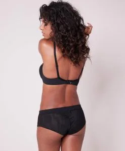 Simone Perele Porte-jarretelles Sexy Collection Wish Coloris Noir De Chez Simone Pérèle.  -SOUTIEN-GORGE Soldes Boutique Shorty Simone Perele Wish noir 12B630 015 28