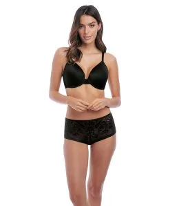 Wacoal Précisions Sur La Taille : -SOUTIEN-GORGE Soldes Boutique Shorty Wacoal Net Effects noir WA845340 BLK ensemble