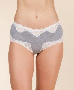 ANTIGEL DE LISE CHARMEL Shorty Bien-être Collection Homewear Simply Perfect En Coloris Chiné Gris De Chez Antigel Par Lise Charmel.