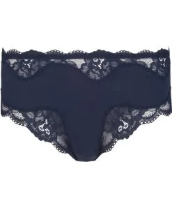 ANTIGEL DE LISE CHARMEL Shorty Bien-être Collection Homewear Simply Perfect En Coloris Bleu Marine De Chez Antigel Par Lise Charmel. -SOUTIEN-GORGE Soldes Boutique Shorty bien etre Antigel de Lise Charmel Simply perfect bleu marine ENA0506 BM 101