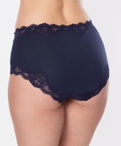 ANTIGEL DE LISE CHARMEL Shorty Bien-être Collection Homewear Simply Perfect En Coloris Bleu Marine De Chez Antigel Par Lise Charmel. -SOUTIEN-GORGE Soldes Boutique Shorty bien etre Antigel de Lise Charmel Simply perfect bleu marine ENA0506 BM 402