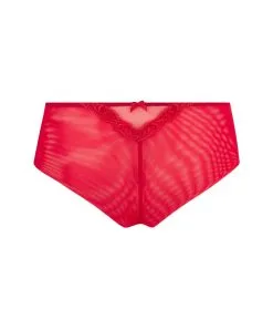 Shorty En Soie Lise Charmel Collection Splendeur Soie, Coloris Rouge. -SOUTIEN-GORGE Soldes Boutique Shorty en soie Lise Charmel Splendeur soie rouge rouge ACC0480 RS 1002