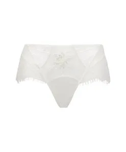 Shorty En Soie Emotion Beauté De La Marque De Lingerie Lise Charmel. -SOUTIEN-GORGE Soldes Boutique Shorty en soie Lise Charmel emotion beaute nacre ACS0462 EN