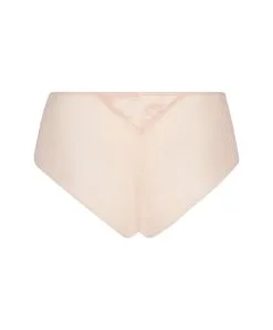 Shorty Grande Taille Sublime En Dentelle De La Marque De Lingerie Française Lise Charmel, Coloris Rose Sublime. -SOUTIEN-GORGE Soldes Boutique Shorty grande taille Lise Charmel Sublime en dentelle rose poudre rose sublime BCH0413 OS 1002