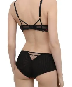 Eprise De Lise Charmel Shorty Grande Taille De La Collection De Lingerie Rencontre Intime Par Éprise De Lise Charmel. 12 Eprise De Lise Charmel Shorty Grande Taille De La Collection De Lingerie Rencontre Intime Par Éprise De Lise Charmel. -SOUTIEN-GORGE Soldes Boutique Shorty grande taille Rencontre Intime Eprise de Lise Charmel noir et rouge BCG0490 SF 3