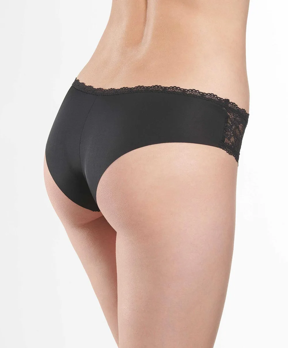 Shorty Hipster Collection Lingerie Lysessence Coloris Noir De Chez Aubade Paris. 4 Shorty Hipster Collection Lingerie Lysessence Coloris Noir De Chez Aubade Paris. – Image 2