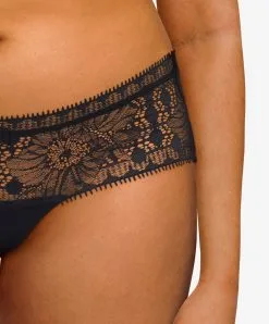 Shorty Dentelle Sexy Noir Collection Day To Night De Chez Chantelle.  -SOUTIEN-GORGE Soldes Boutique Shorty sexy Chantelle Day to Night noir C15F40 011 3