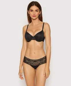 Shorty Dentelle Sexy Noir Collection Day To Night De Chez Chantelle.  -SOUTIEN-GORGE Soldes Boutique Shorty sexy Chantelle Day to Night noir C15F40 011 4