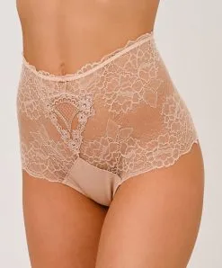 Shorty Sexy Ligne Sublime En Dentelle De La Marque De Lingerie Française Lise Charmel, Coloris Nude Sublime. -SOUTIEN-GORGE Soldes Boutique Shorty sexy Lise Charmel Sublime en dentelle nude sublime chair ACH1413 NS 501