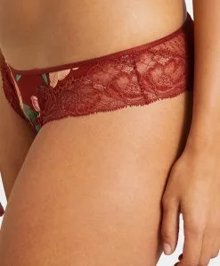 Shorty Aubade De La Collection Sweet Folk. -SOUTIEN-GORGE Soldes Boutique Shorty sweet folk Aubade sienna RP94 SIEN 2