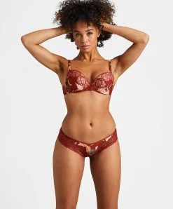 Shorty Aubade De La Collection Sweet Folk. -SOUTIEN-GORGE Soldes Boutique Shorty sweet folk Aubade sienna RP94 SIEN 3