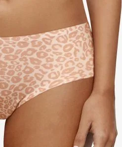 Chantelle Guide Des Tailles : -SOUTIEN-GORGE Soldes Boutique Shorty taille basse Chantelle soft stretch leo neutral panthere C11D40 0QR 3