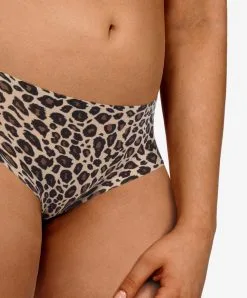 Chantelle 7 Chantelle -SOUTIEN-GORGE Soldes Boutique Shorty taille basse Chantelle soft stretch leopard nude panthere C11D40 0OZ 3
