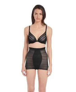 Shorty Galbant Sexy Shaping De Chez Wacoal. -SOUTIEN-GORGE Soldes Boutique Shorty taille haute Wacoal Sexy shaping Noir WE132006 BLK ensemble